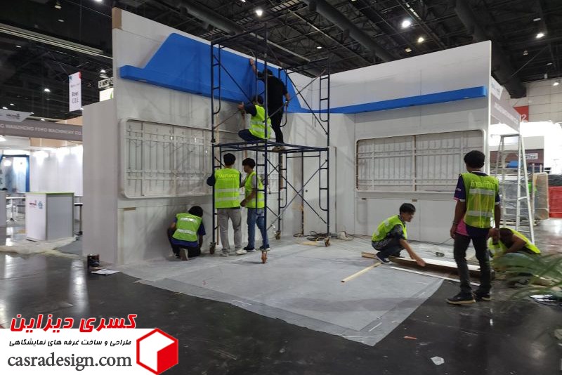 مزایای کف‌ سازی حرفه ‌ای در غرفه‌ سازی 